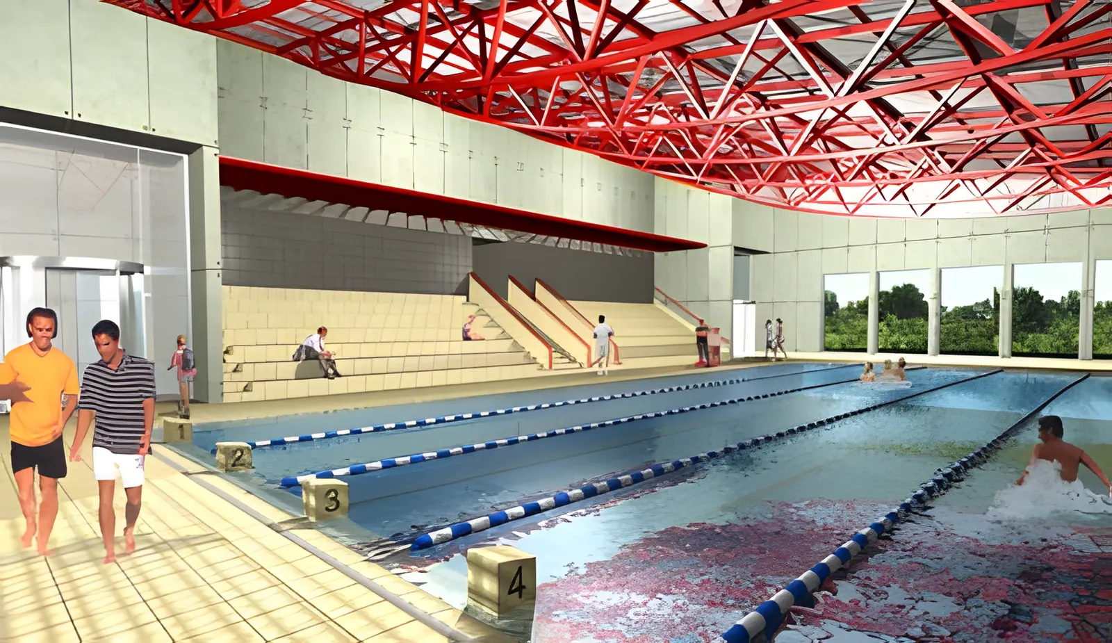 Complejo Deportivo Colegio Newton, La Molina